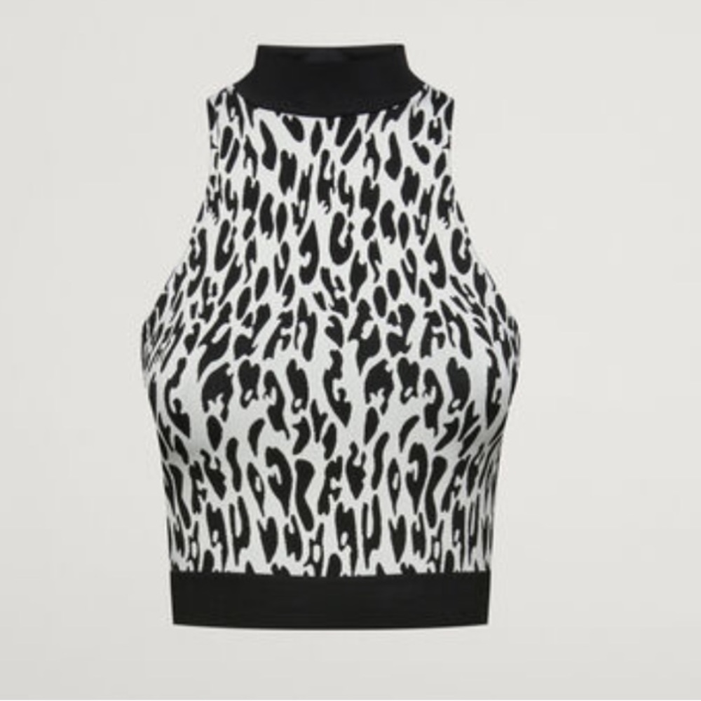 C2C LEOPARD TOP SLEEVELESS - wolford  size small. nwt
